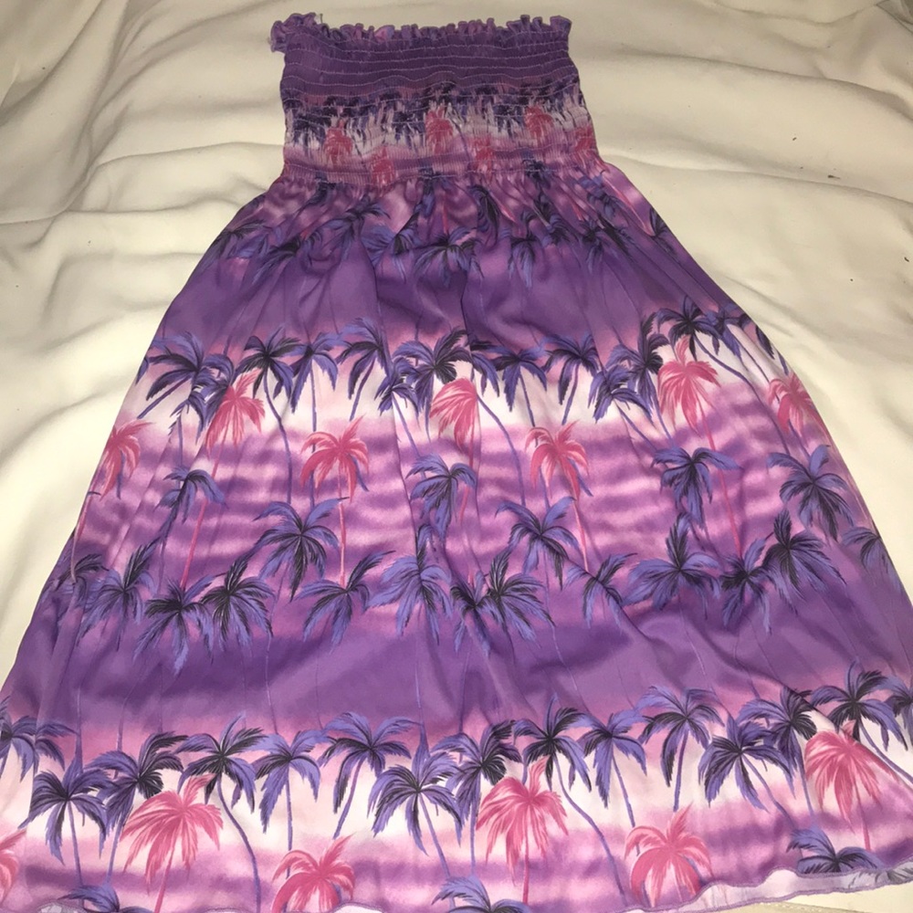 strapless dress